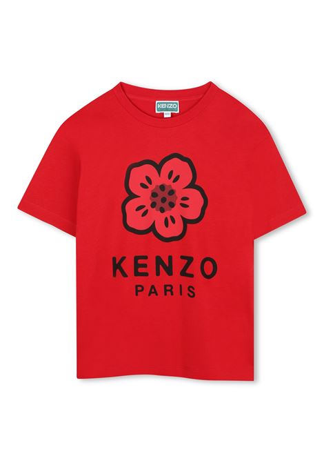 T-shirt con stampa KENZO KIDS | K61507968